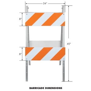 barricade-dimensions
